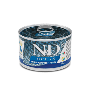 Farmina n&d ocean puppy mini merluzzo e zucca