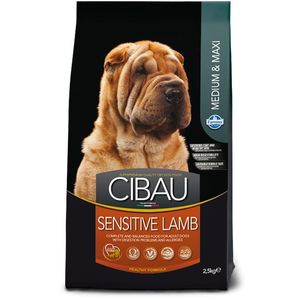 Cibau adult medium & maxi sensitive agnello
