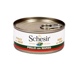 Schesir cane filetti di pollo con manzo