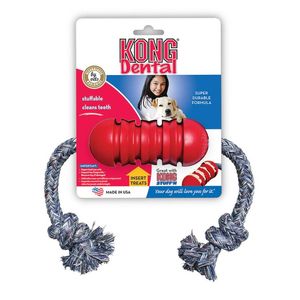 Kong dental medium with rope